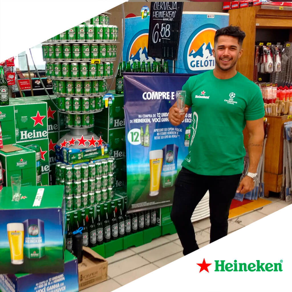 Trade Marketing: Capa Portfólio PDV Heineken