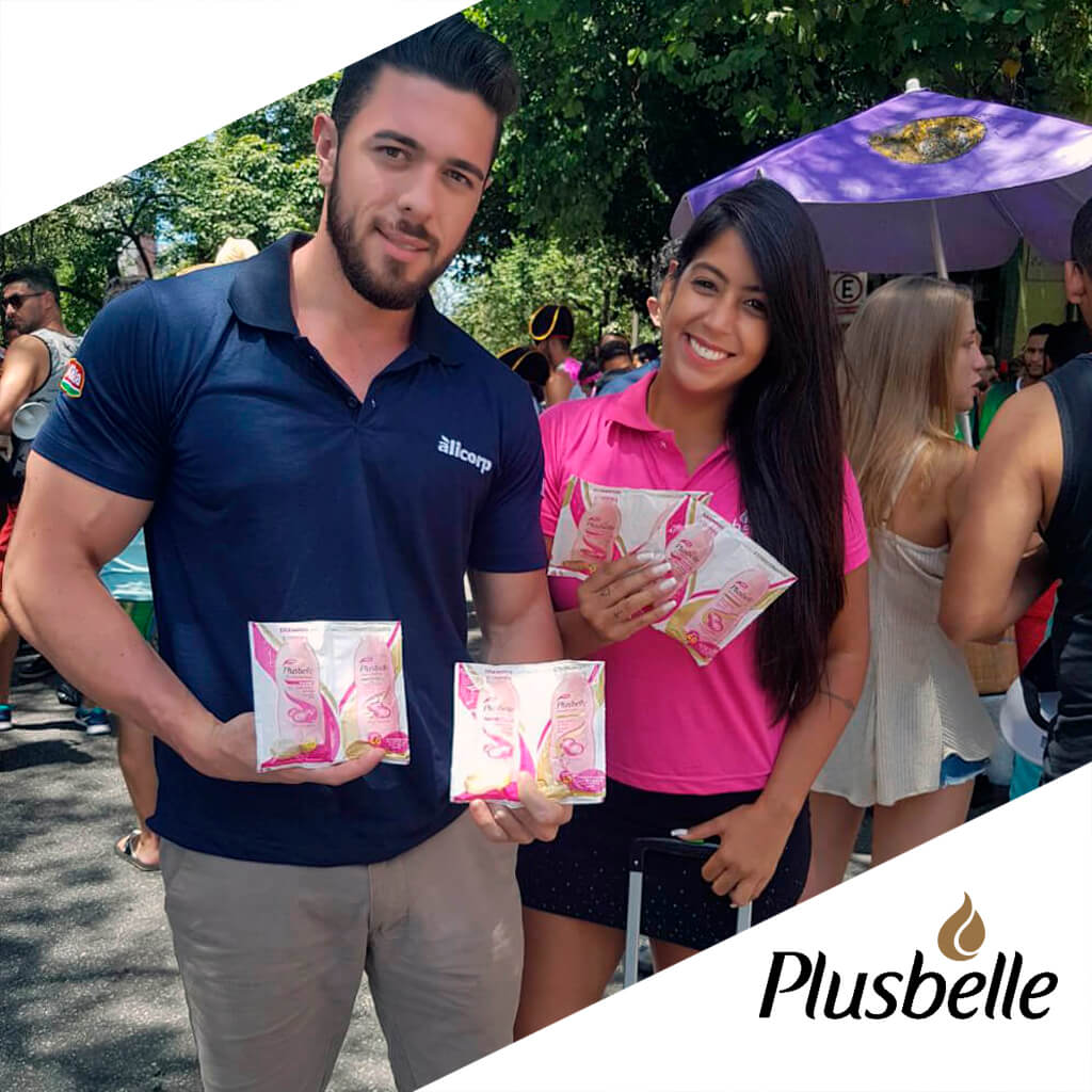 Capa da ação promocional de Carnaval da Plusbelle